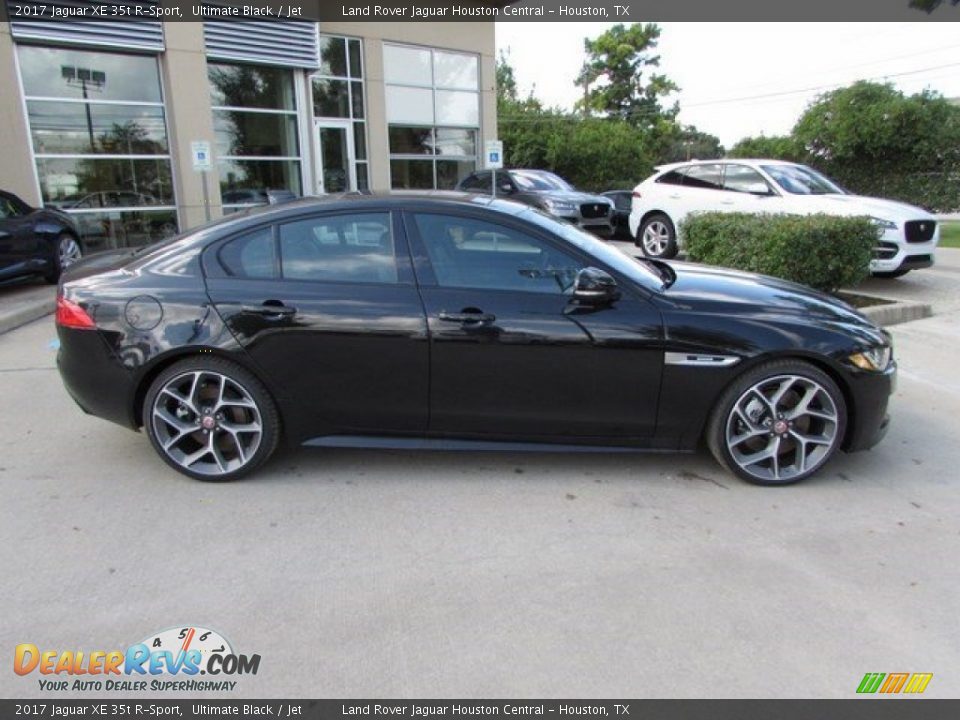 2017 Jaguar XE 35t R-Sport Ultimate Black / Jet Photo #6