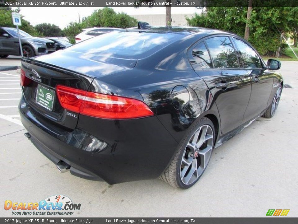 2017 Jaguar XE 35t R-Sport Ultimate Black / Jet Photo #7