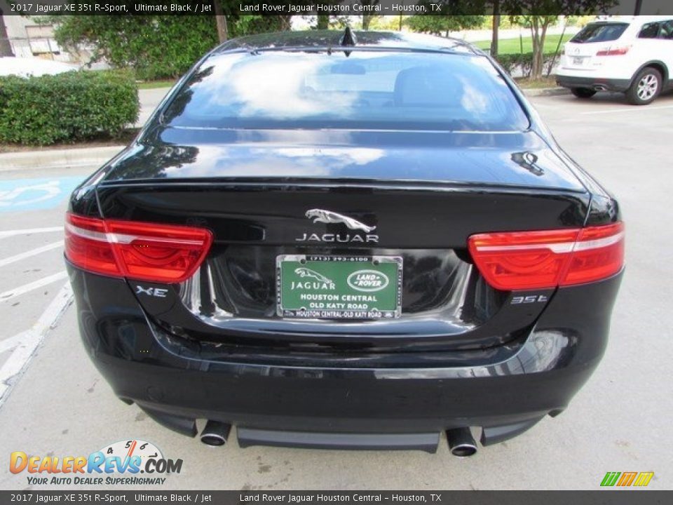 2017 Jaguar XE 35t R-Sport Ultimate Black / Jet Photo #8