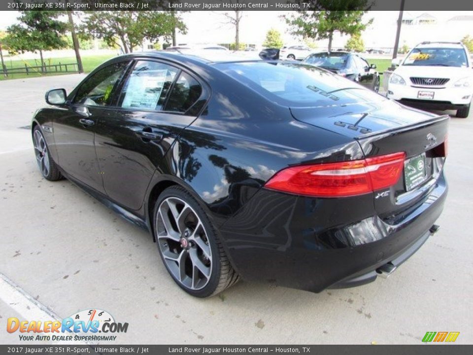 2017 Jaguar XE 35t R-Sport Ultimate Black / Jet Photo #9