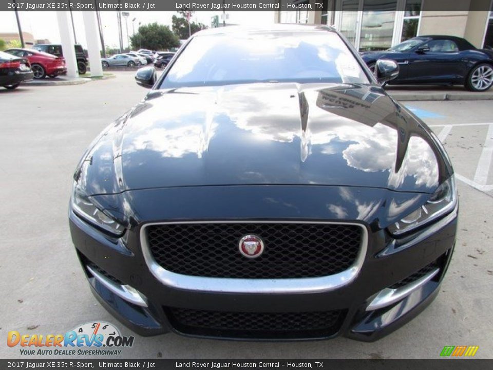 2017 Jaguar XE 35t R-Sport Ultimate Black / Jet Photo #12