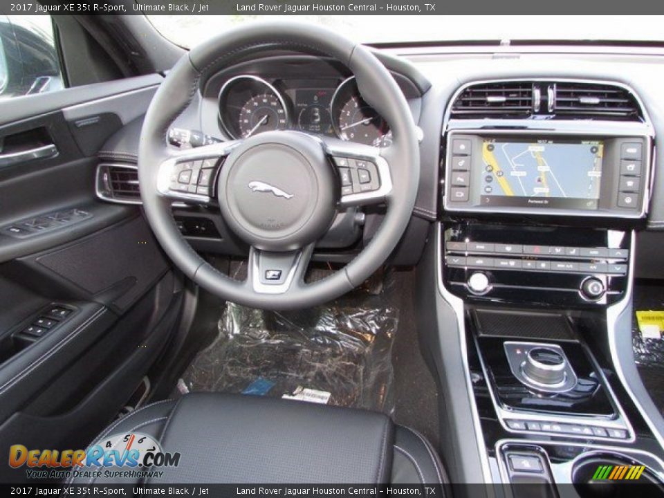 2017 Jaguar XE 35t R-Sport Ultimate Black / Jet Photo #13
