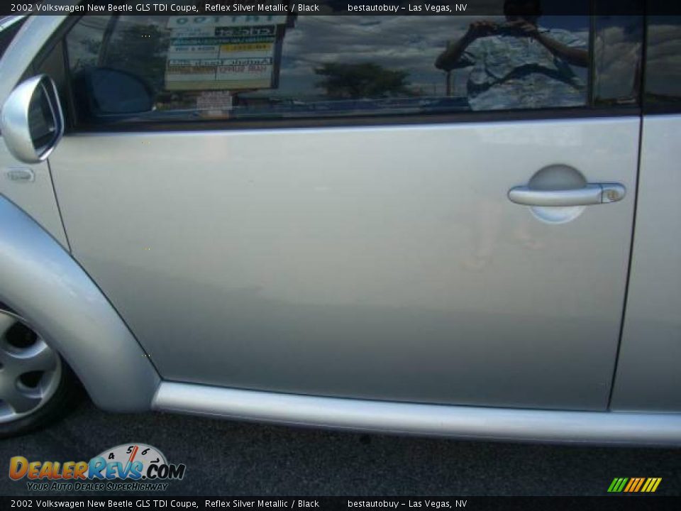 2002 Volkswagen New Beetle GLS TDI Coupe Reflex Silver Metallic / Black Photo #19