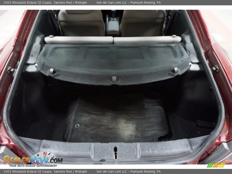 2003 Mitsubishi Eclipse GS Coupe Saronno Red / Midnight Photo #19