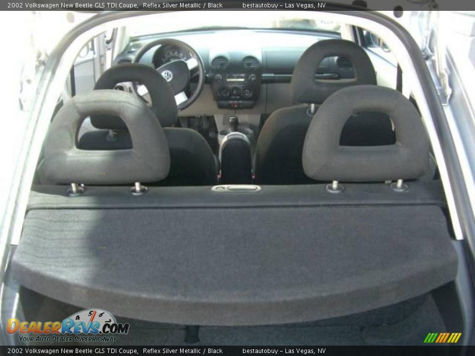 2002 Volkswagen New Beetle GLS TDI Coupe Reflex Silver Metallic / Black Photo #26