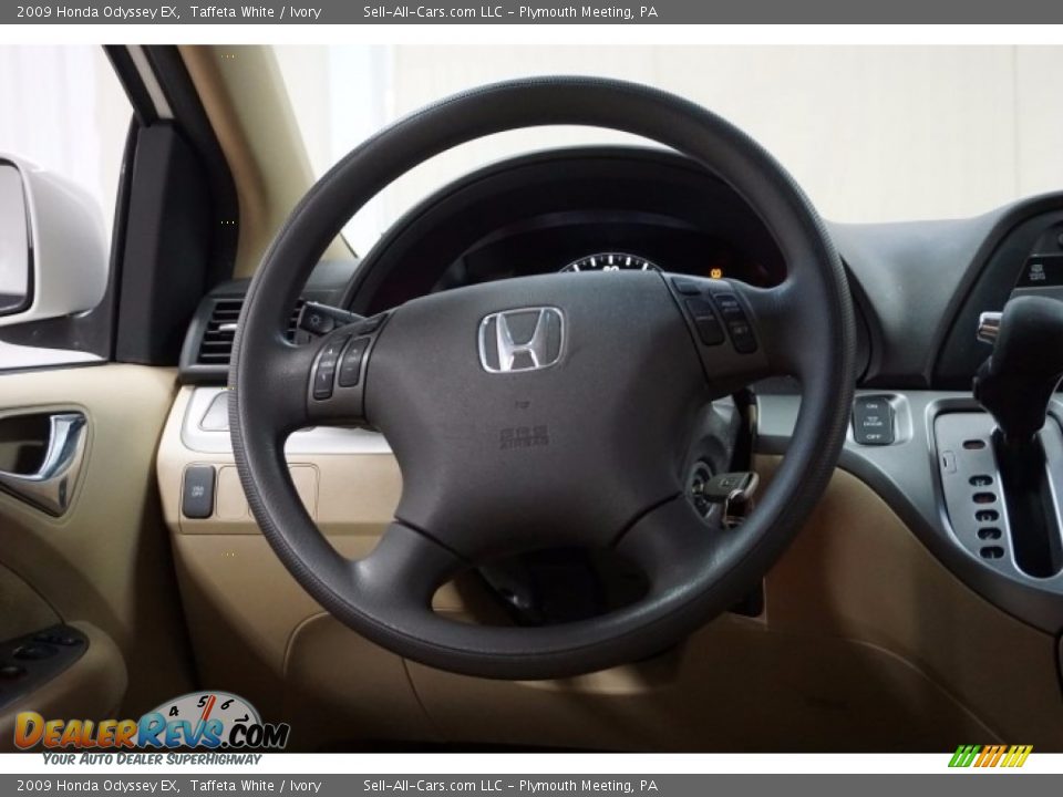 2009 Honda Odyssey EX Taffeta White / Ivory Photo #33