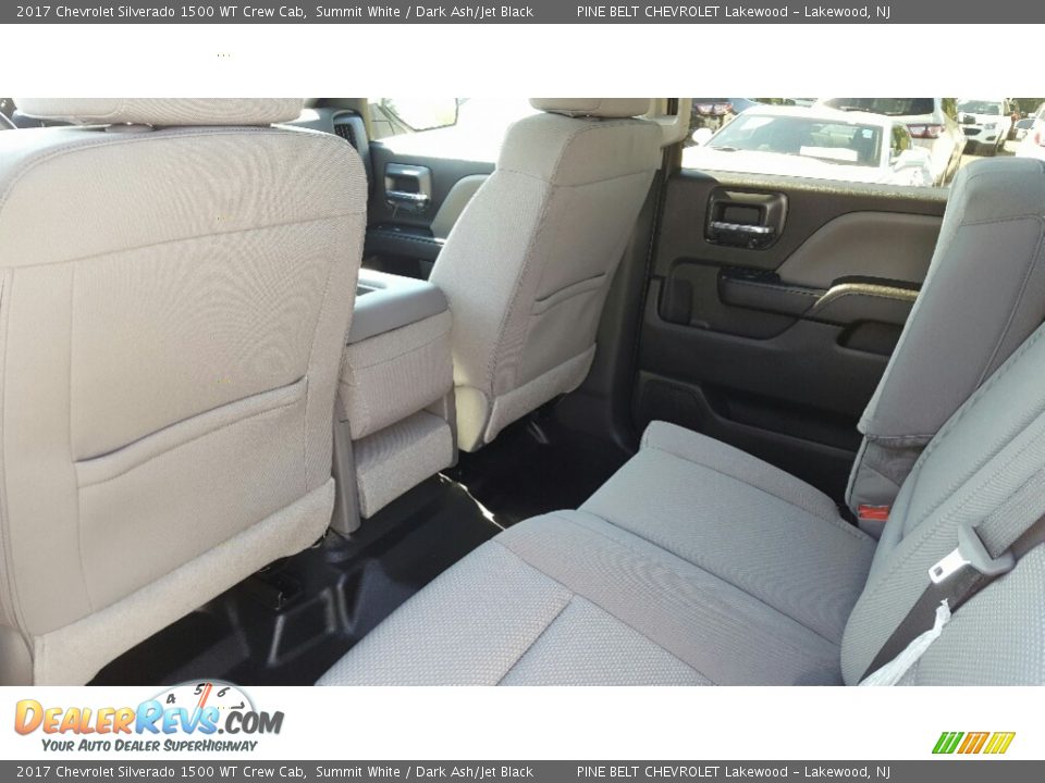 2017 Chevrolet Silverado 1500 WT Crew Cab Summit White / Dark Ash/Jet Black Photo #9