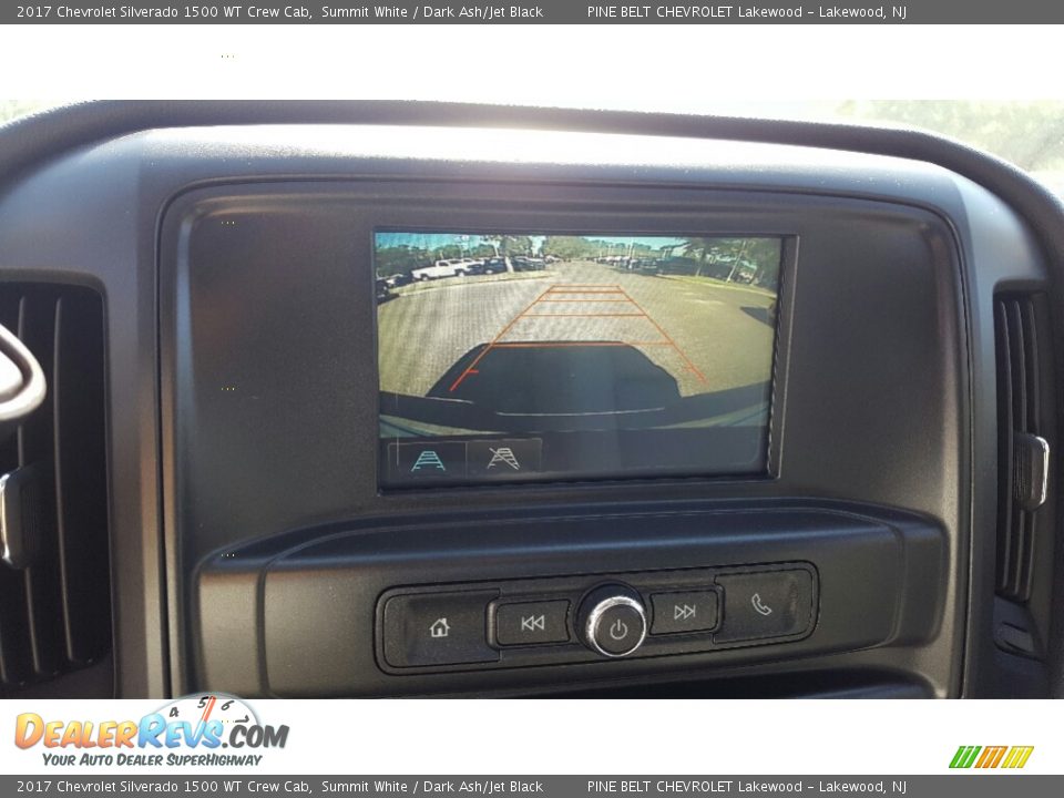 2017 Chevrolet Silverado 1500 WT Crew Cab Summit White / Dark Ash/Jet Black Photo #10