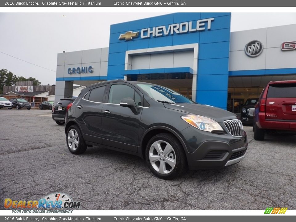 2016 Buick Encore Graphite Gray Metallic / Titanium Photo #1