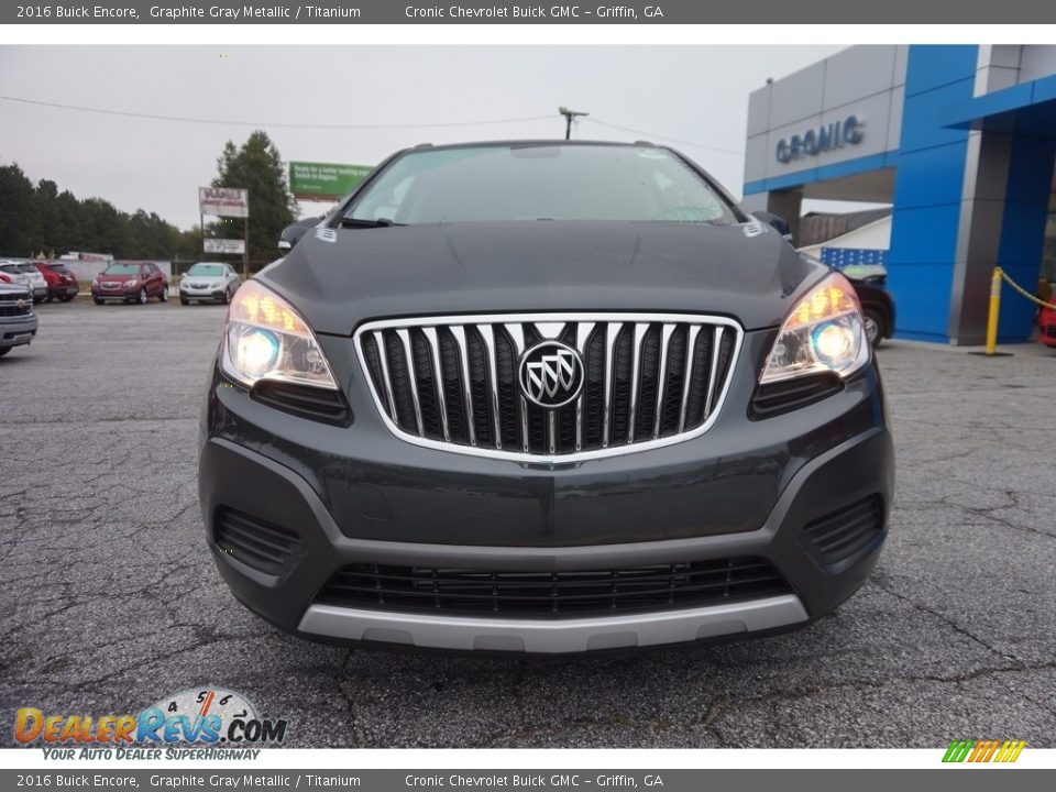 2016 Buick Encore Graphite Gray Metallic / Titanium Photo #2