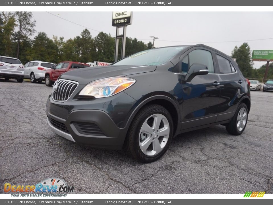 2016 Buick Encore Graphite Gray Metallic / Titanium Photo #3