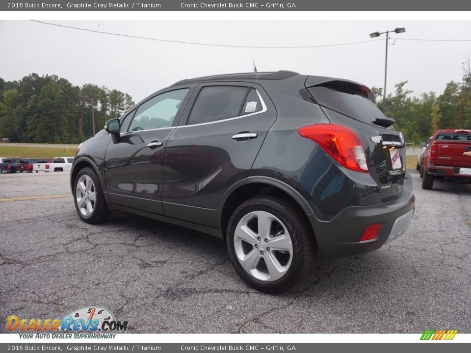 2016 Buick Encore Graphite Gray Metallic / Titanium Photo #5
