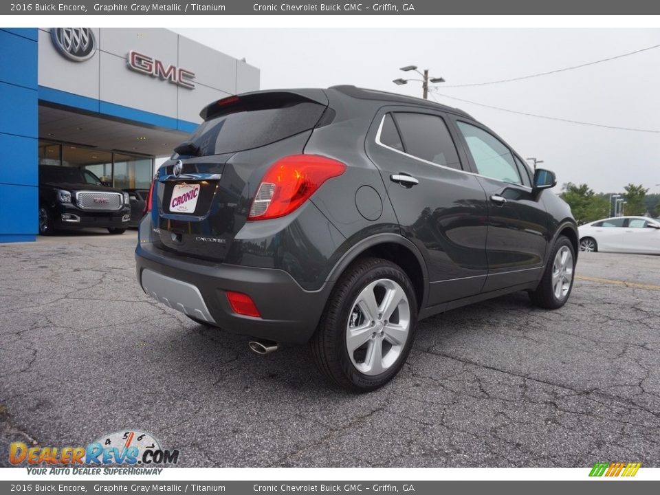 2016 Buick Encore Graphite Gray Metallic / Titanium Photo #7