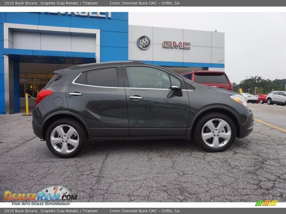 2016 Buick Encore Graphite Gray Metallic / Titanium Photo #8