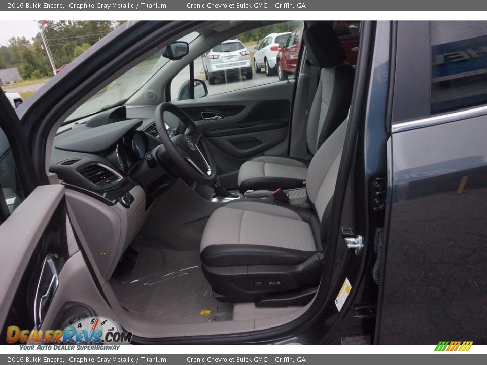2016 Buick Encore Graphite Gray Metallic / Titanium Photo #9