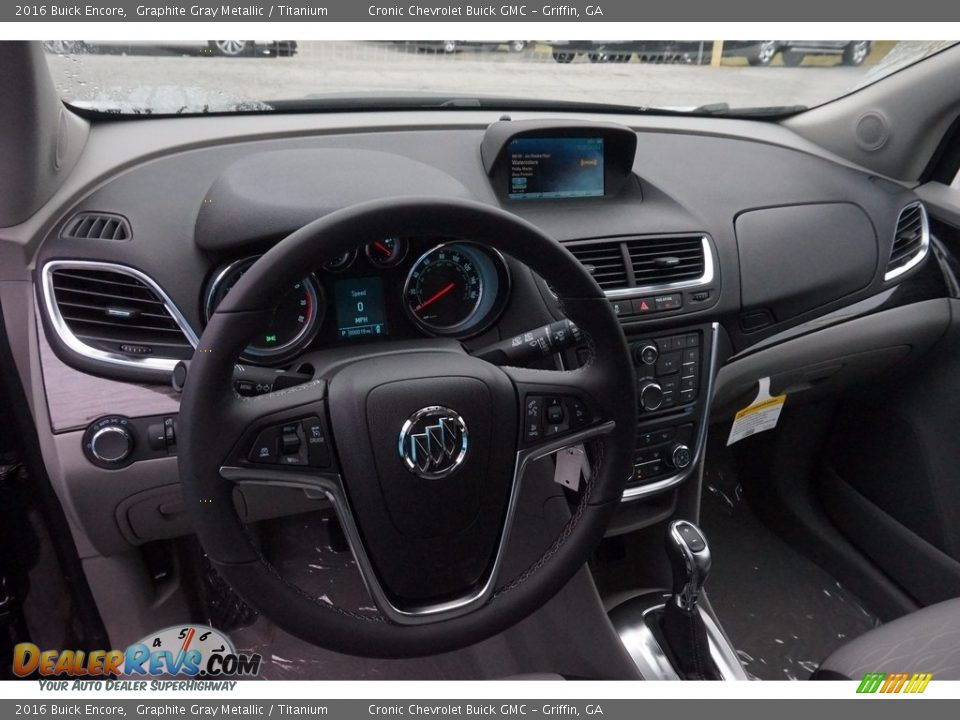 2016 Buick Encore Graphite Gray Metallic / Titanium Photo #10