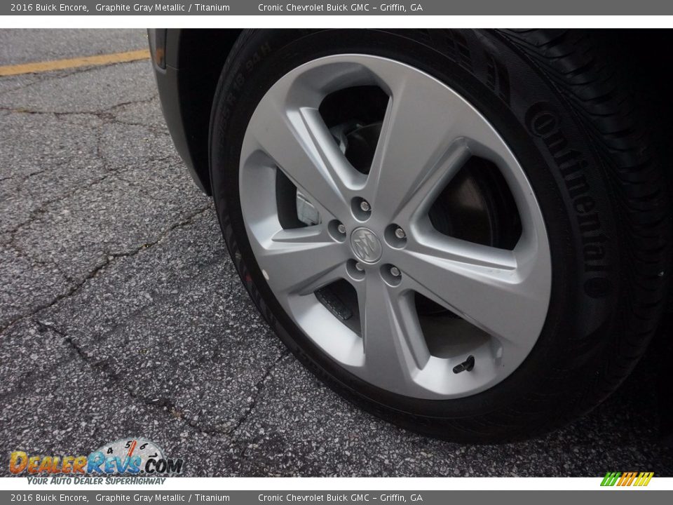 2016 Buick Encore Graphite Gray Metallic / Titanium Photo #11