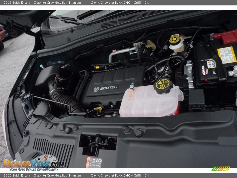 2016 Buick Encore Graphite Gray Metallic / Titanium Photo #12