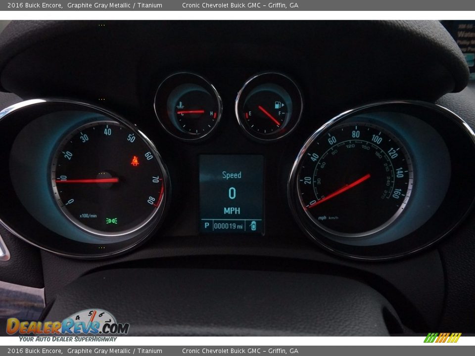 2016 Buick Encore Graphite Gray Metallic / Titanium Photo #13