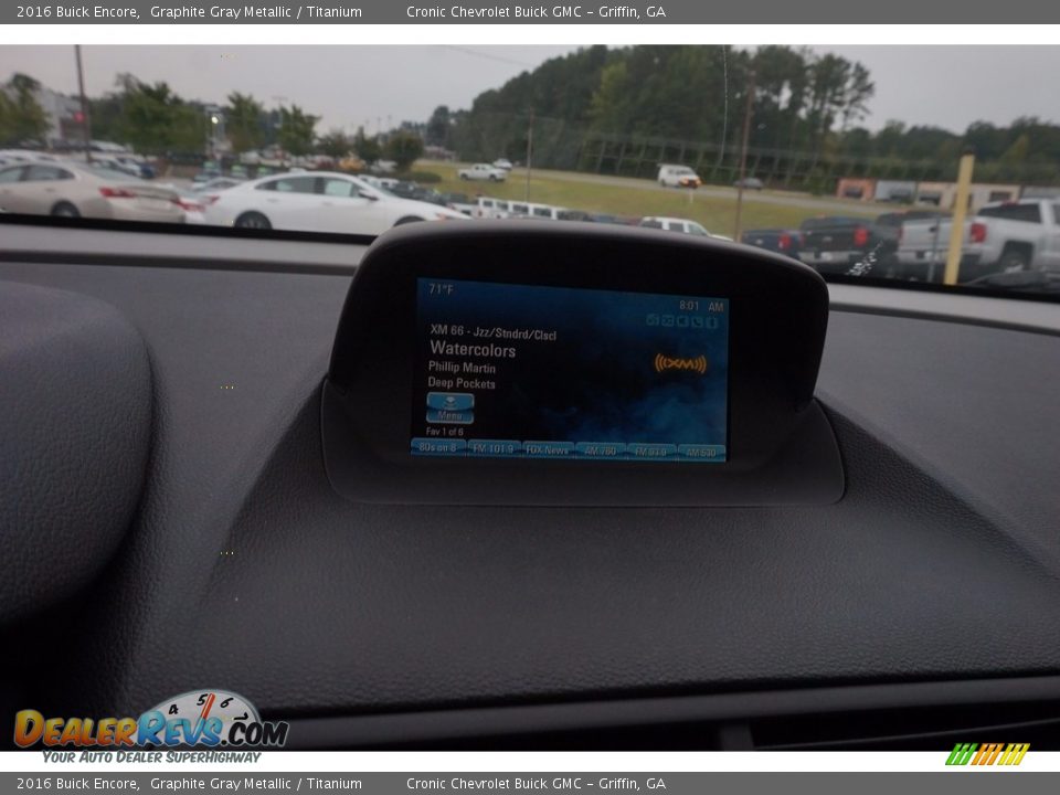 2016 Buick Encore Graphite Gray Metallic / Titanium Photo #14