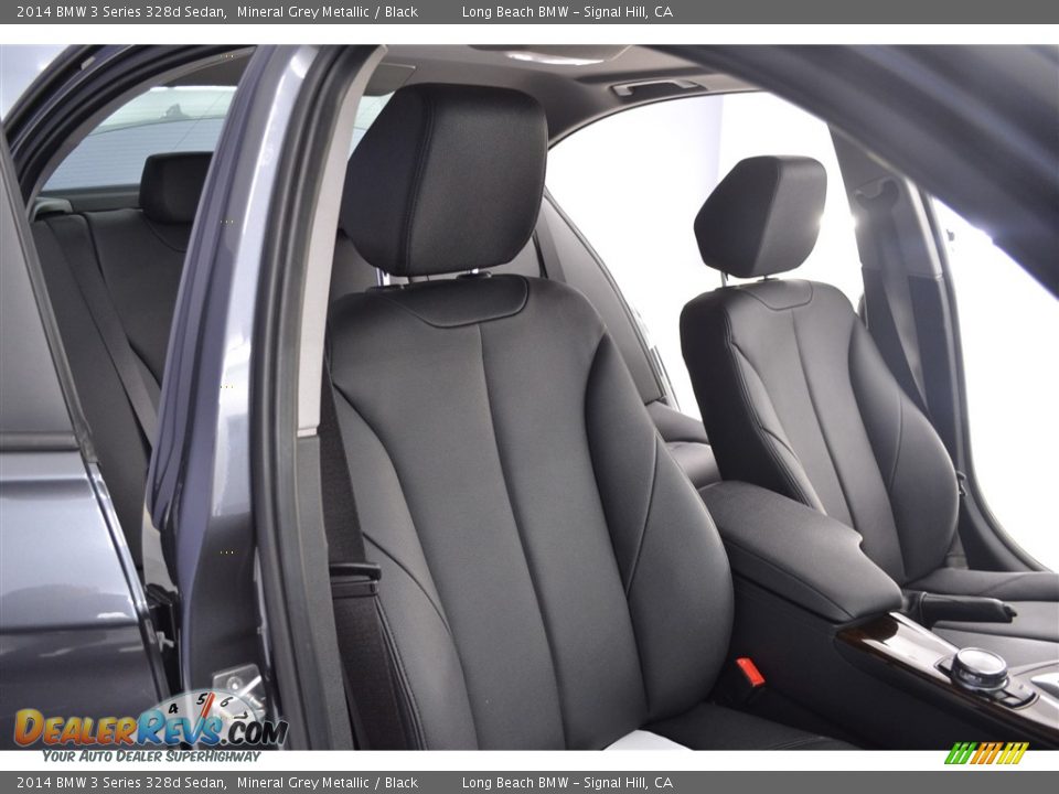 2014 BMW 3 Series 328d Sedan Mineral Grey Metallic / Black Photo #18