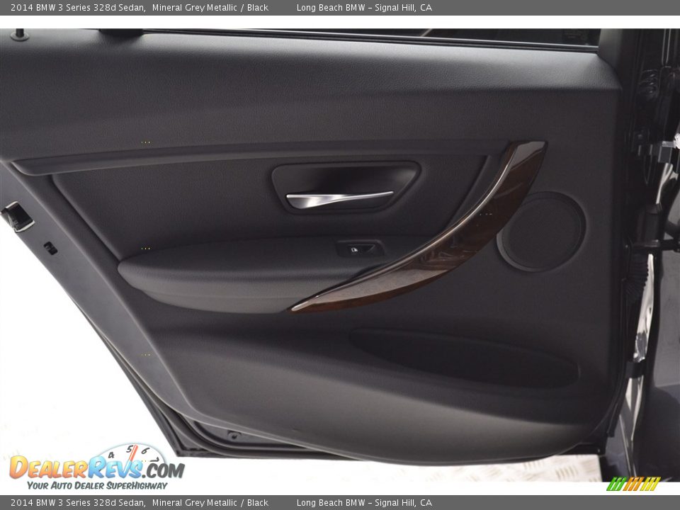 2014 BMW 3 Series 328d Sedan Mineral Grey Metallic / Black Photo #20