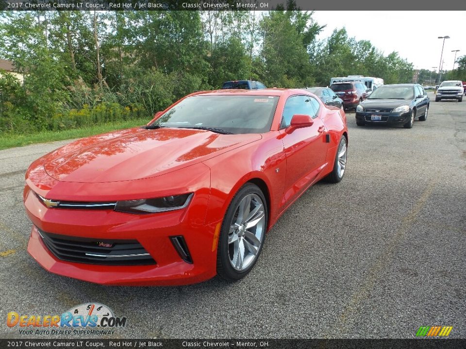 2017 Chevrolet Camaro LT Coupe Red Hot / Jet Black Photo #1