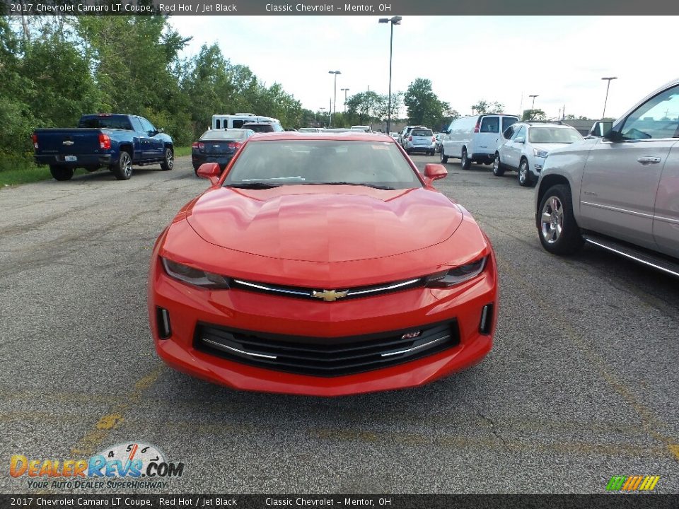 2017 Chevrolet Camaro LT Coupe Red Hot / Jet Black Photo #2
