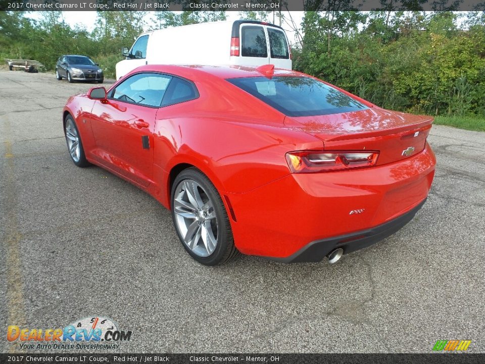 2017 Chevrolet Camaro LT Coupe Red Hot / Jet Black Photo #6