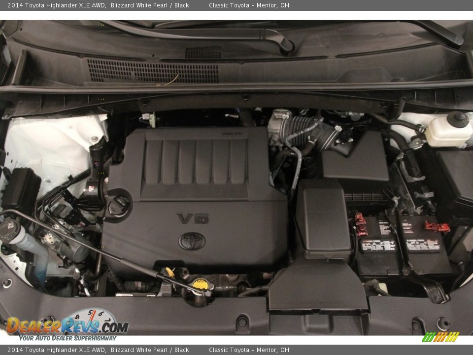 2014 Toyota Highlander XLE AWD Blizzard White Pearl / Black Photo #21