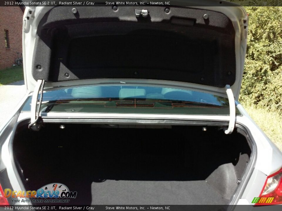 2012 Hyundai Sonata SE 2.0T Radiant Silver / Gray Photo #11