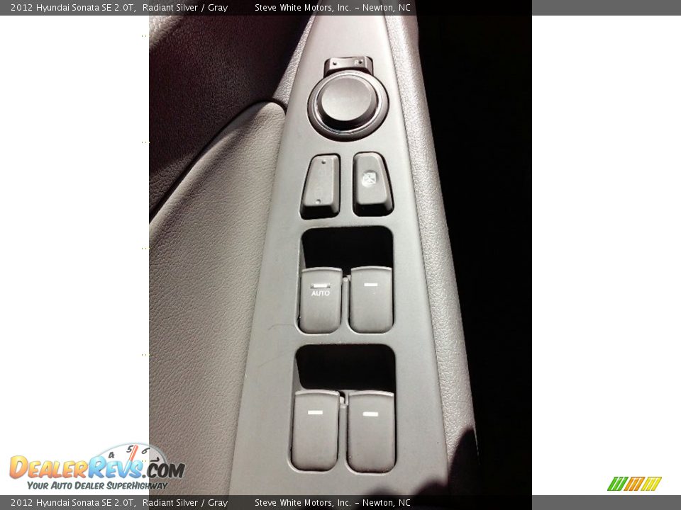 2012 Hyundai Sonata SE 2.0T Radiant Silver / Gray Photo #14
