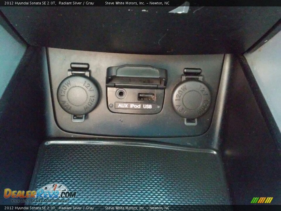 2012 Hyundai Sonata SE 2.0T Radiant Silver / Gray Photo #21