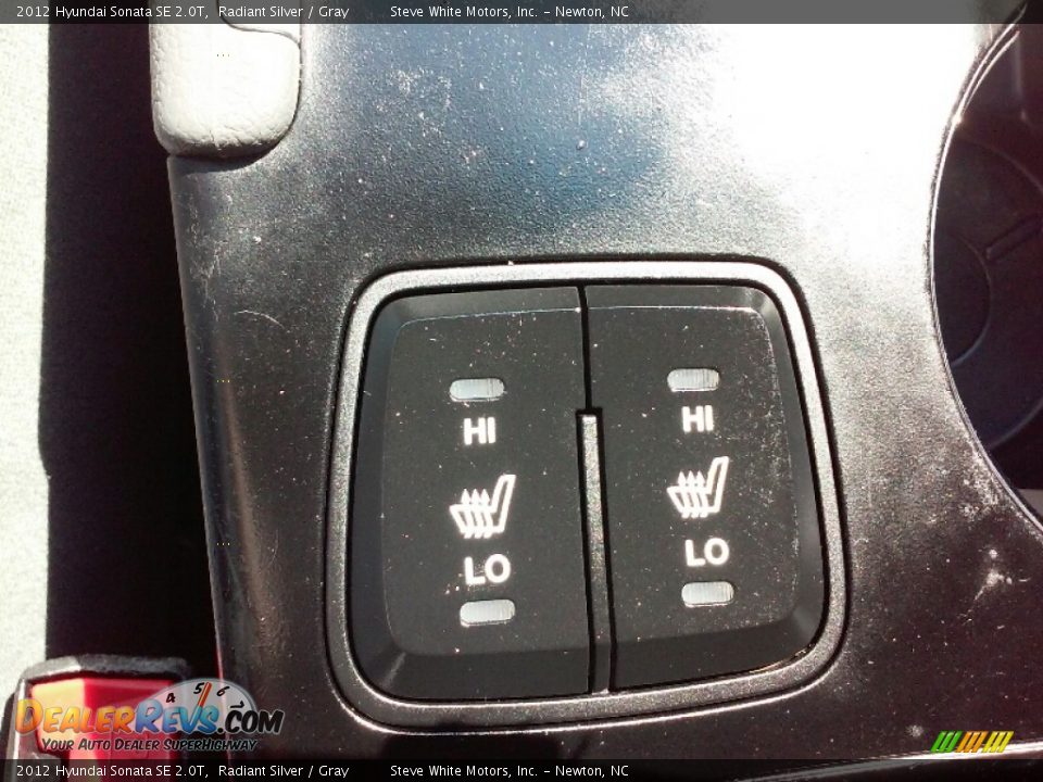 2012 Hyundai Sonata SE 2.0T Radiant Silver / Gray Photo #22