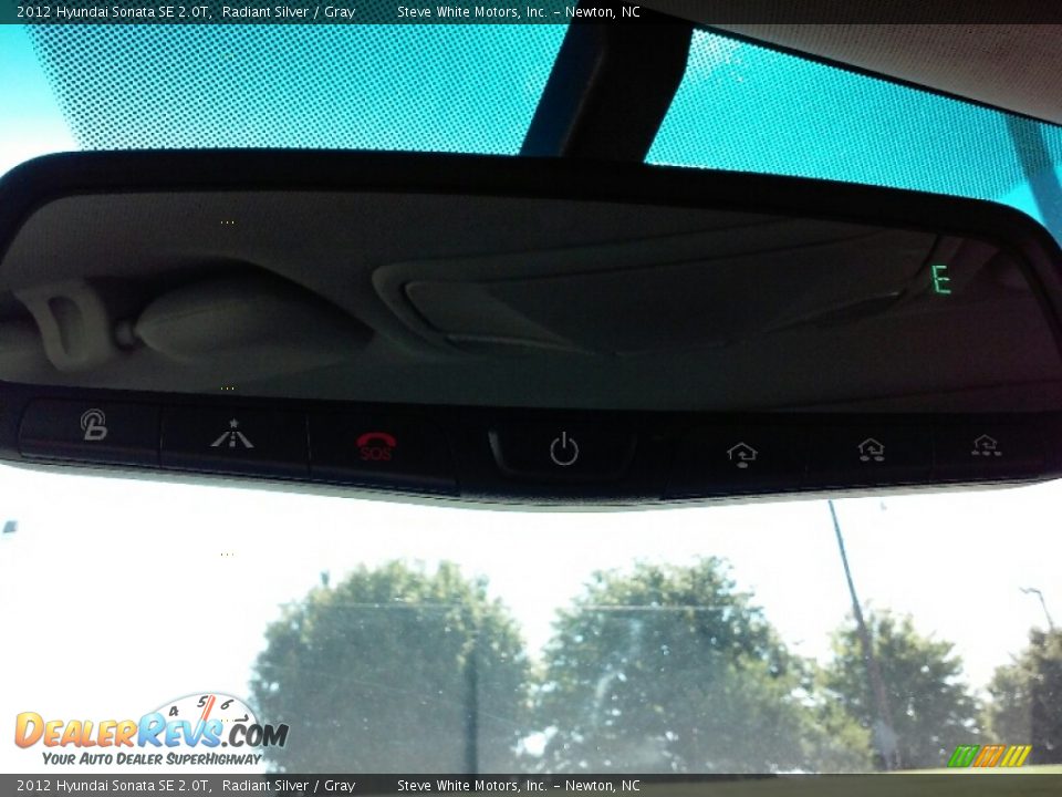 2012 Hyundai Sonata SE 2.0T Radiant Silver / Gray Photo #23