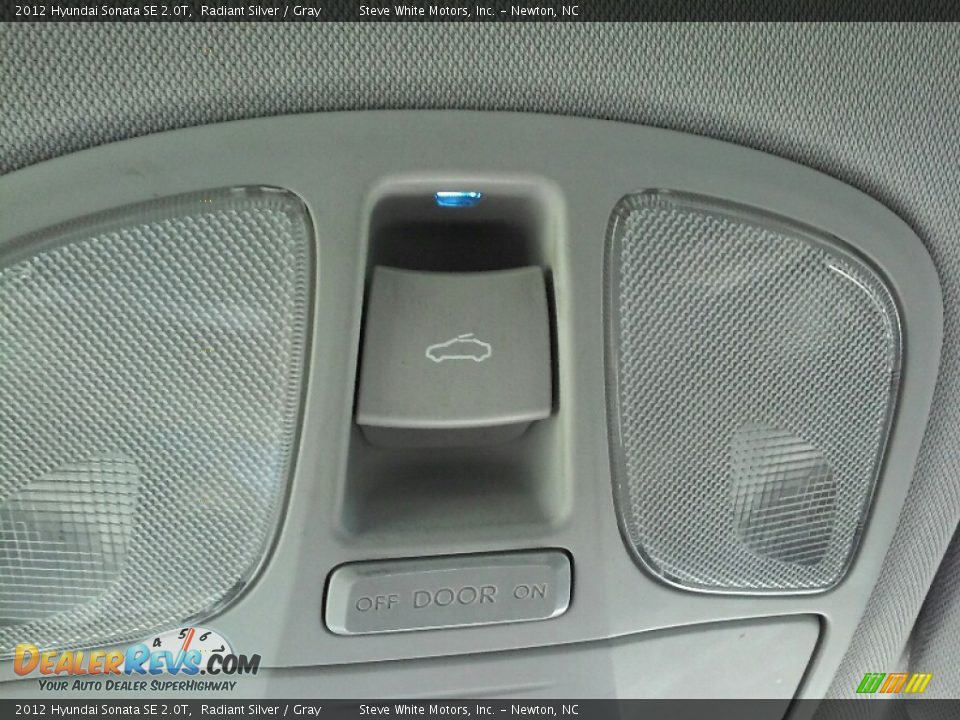 2012 Hyundai Sonata SE 2.0T Radiant Silver / Gray Photo #24