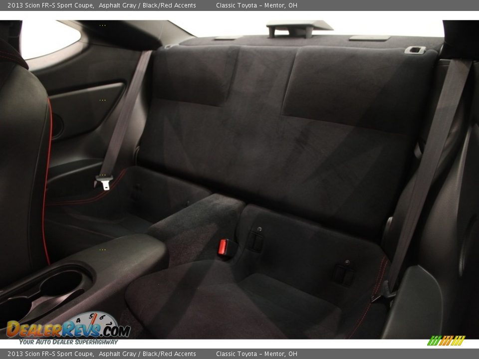 2013 Scion FR-S Sport Coupe Asphalt Gray / Black/Red Accents Photo #14