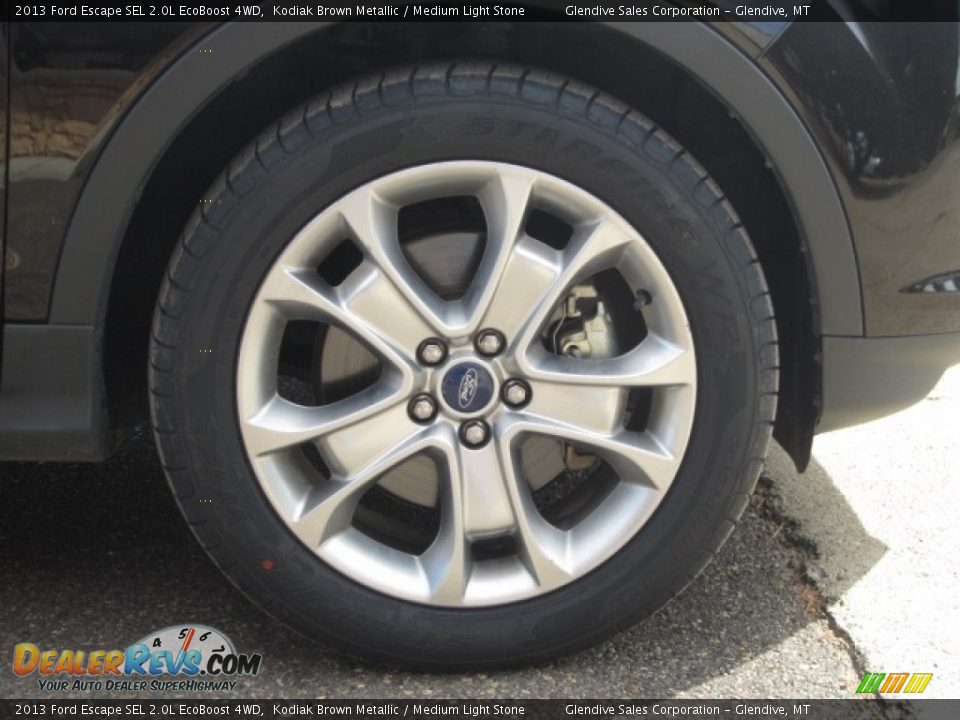 2013 Ford Escape SEL 2.0L EcoBoost 4WD Kodiak Brown Metallic / Medium Light Stone Photo #26