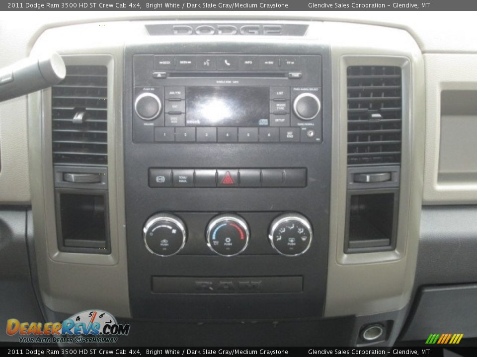 2011 Dodge Ram 3500 HD ST Crew Cab 4x4 Bright White / Dark Slate Gray/Medium Graystone Photo #21