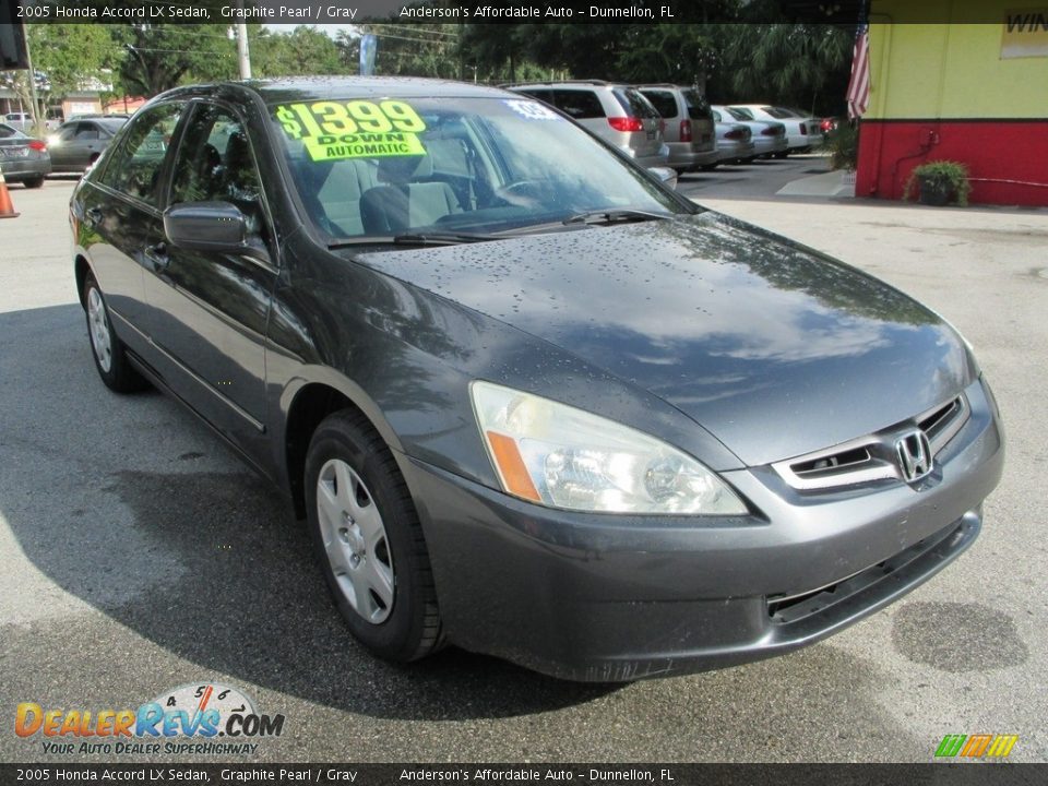 2005 Honda Accord LX Sedan Graphite Pearl / Gray Photo #1