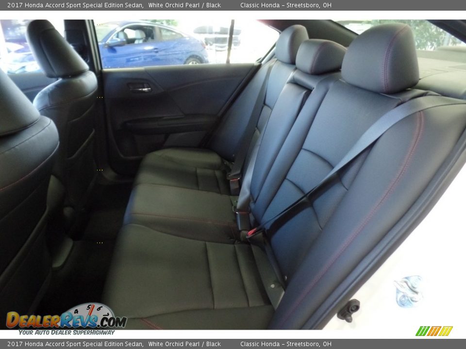 2017 Honda Accord Sport Special Edition Sedan White Orchid Pearl / Black Photo #7