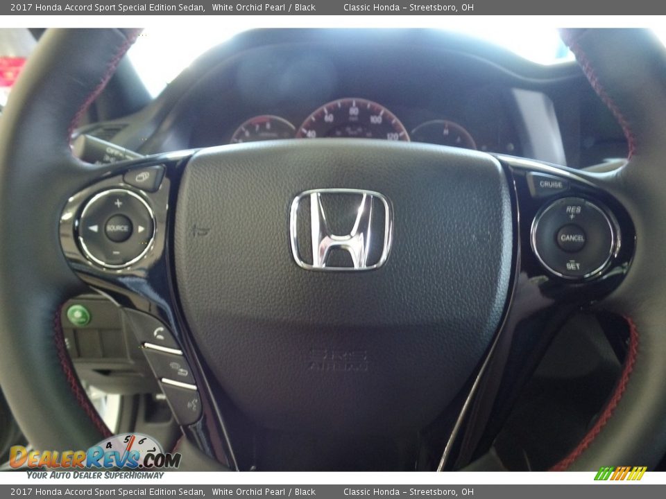 2017 Honda Accord Sport Special Edition Sedan White Orchid Pearl / Black Photo #10