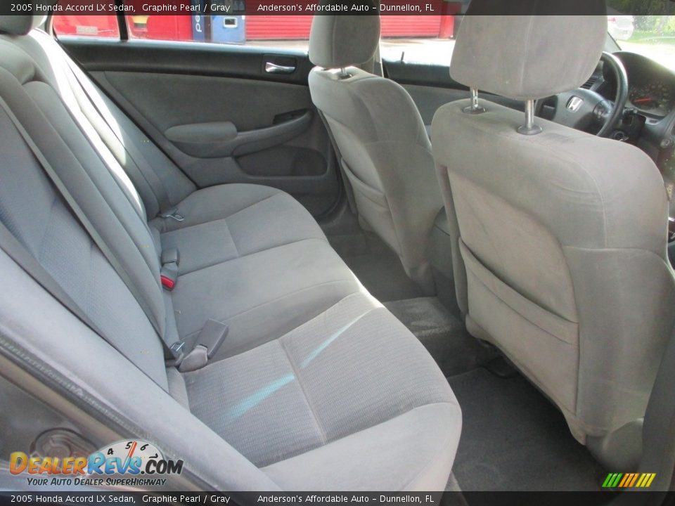 2005 Honda Accord LX Sedan Graphite Pearl / Gray Photo #13