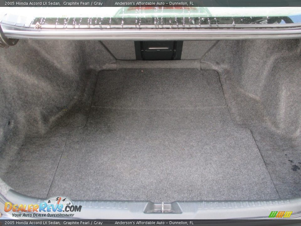2005 Honda Accord LX Sedan Graphite Pearl / Gray Photo #14