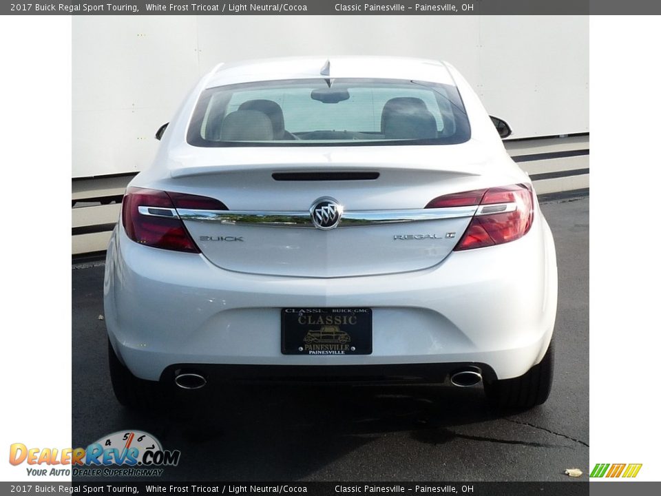 2017 Buick Regal Sport Touring White Frost Tricoat / Light Neutral/Cocoa Photo #3