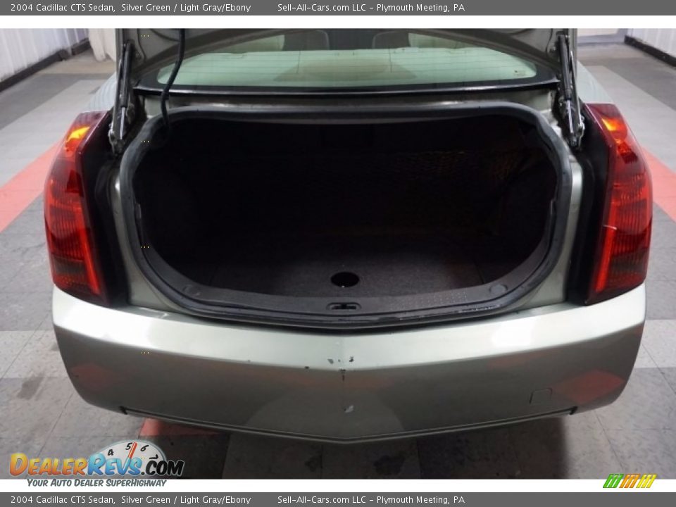 2004 Cadillac CTS Sedan Silver Green / Light Gray/Ebony Photo #20