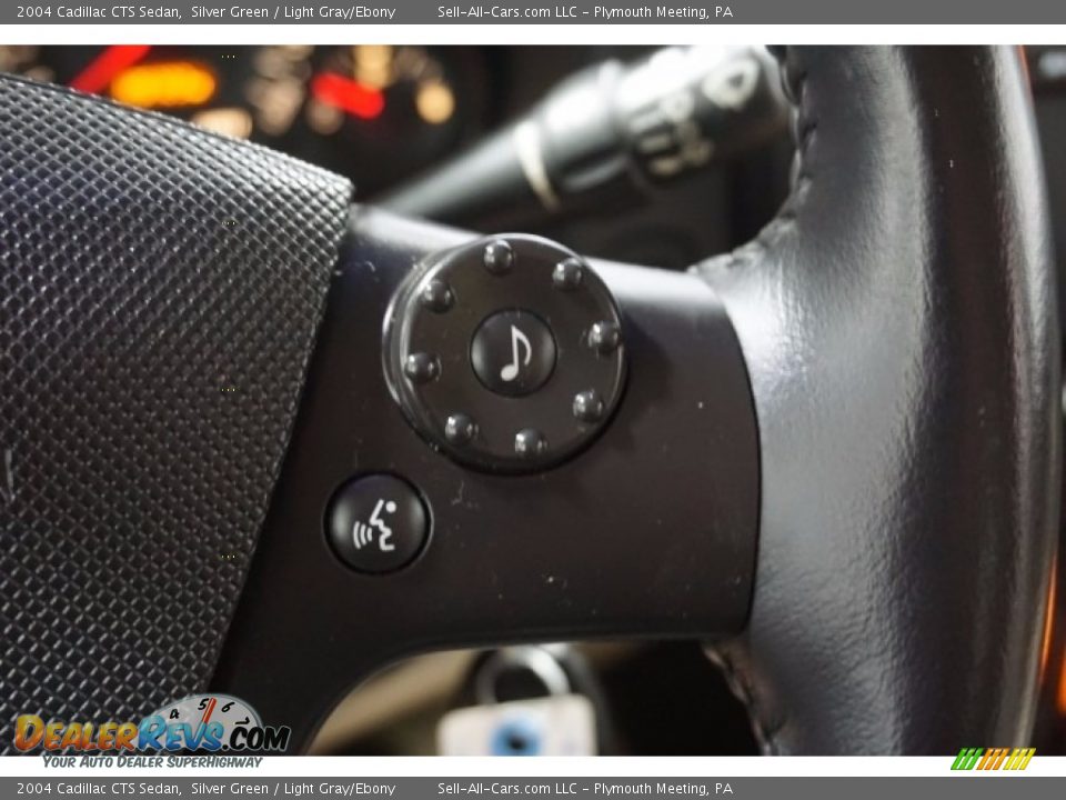 2004 Cadillac CTS Sedan Silver Green / Light Gray/Ebony Photo #29
