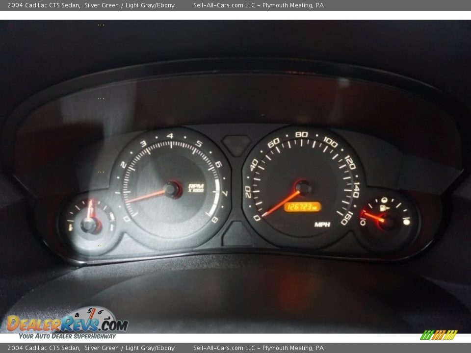 2004 Cadillac CTS Sedan Silver Green / Light Gray/Ebony Photo #32