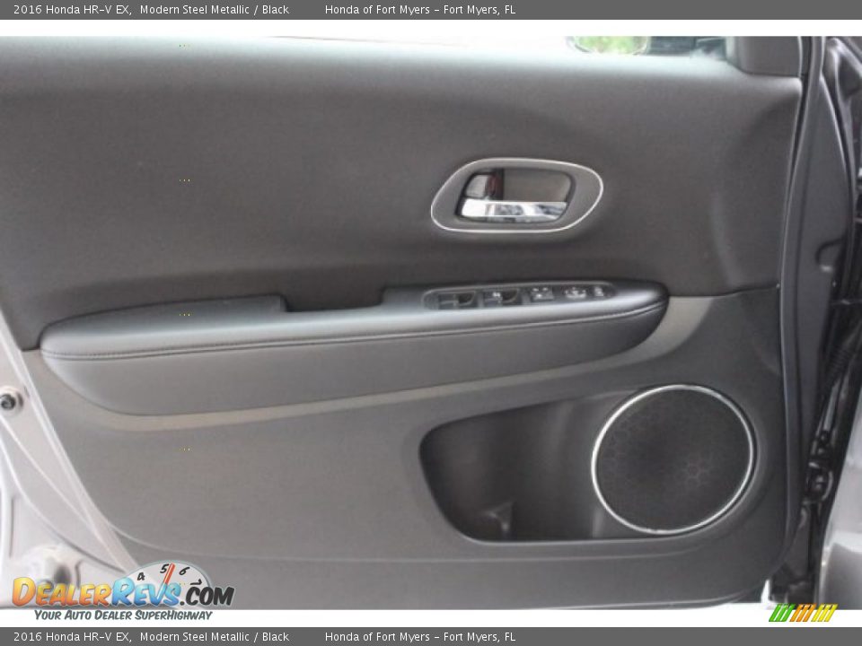 2016 Honda HR-V EX Modern Steel Metallic / Black Photo #6