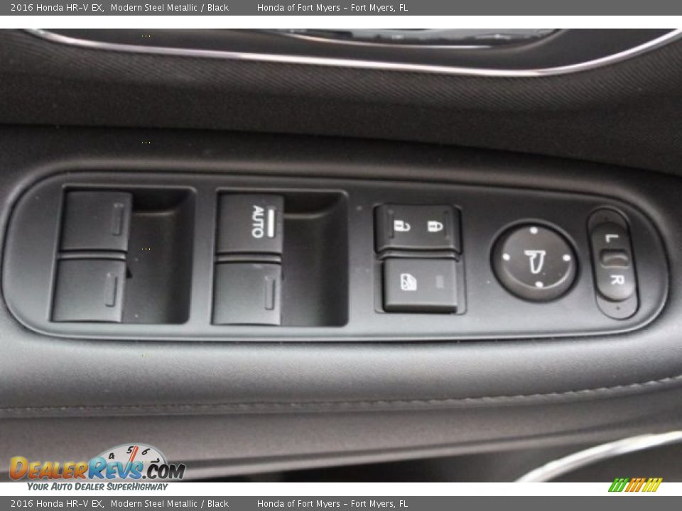 2016 Honda HR-V EX Modern Steel Metallic / Black Photo #7